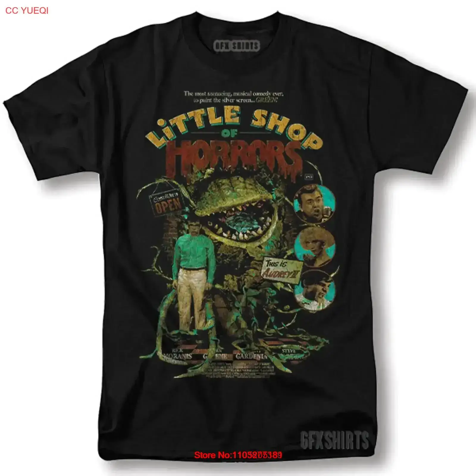Vintage Fashion Shop - Petit magasin d'horreur t-shirt film classique
