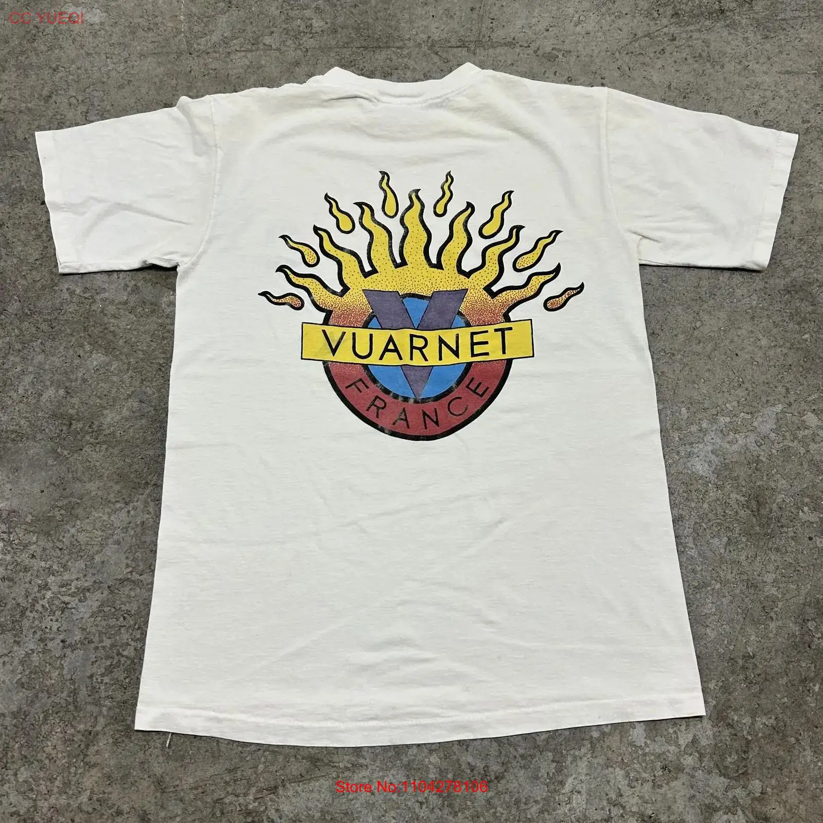 Vintage Fashion Logos - T-shirt vintage VuarneT pour homme, taille