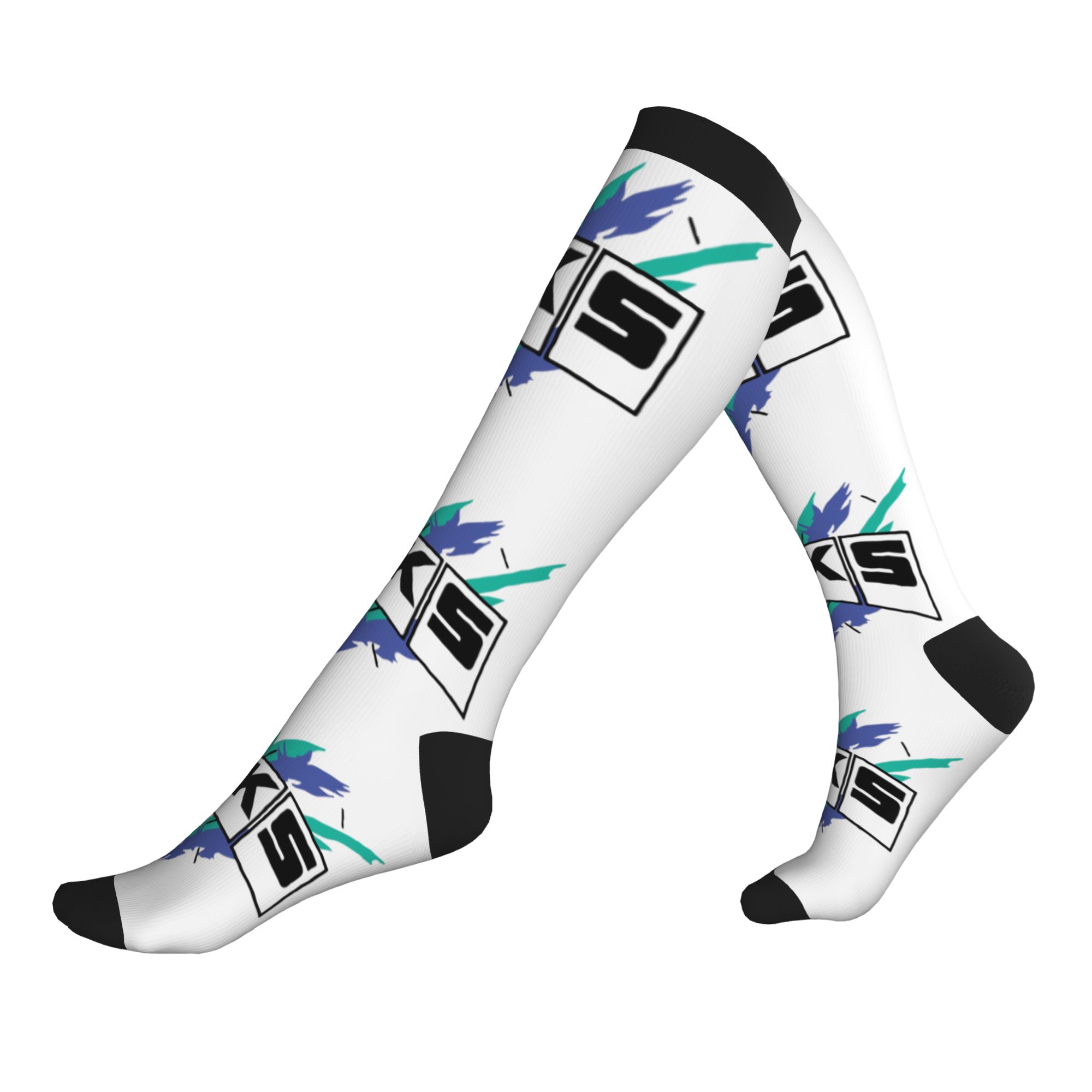 Vintage Fashion Logos - Chaussettes à logo vintage HKS imprimées