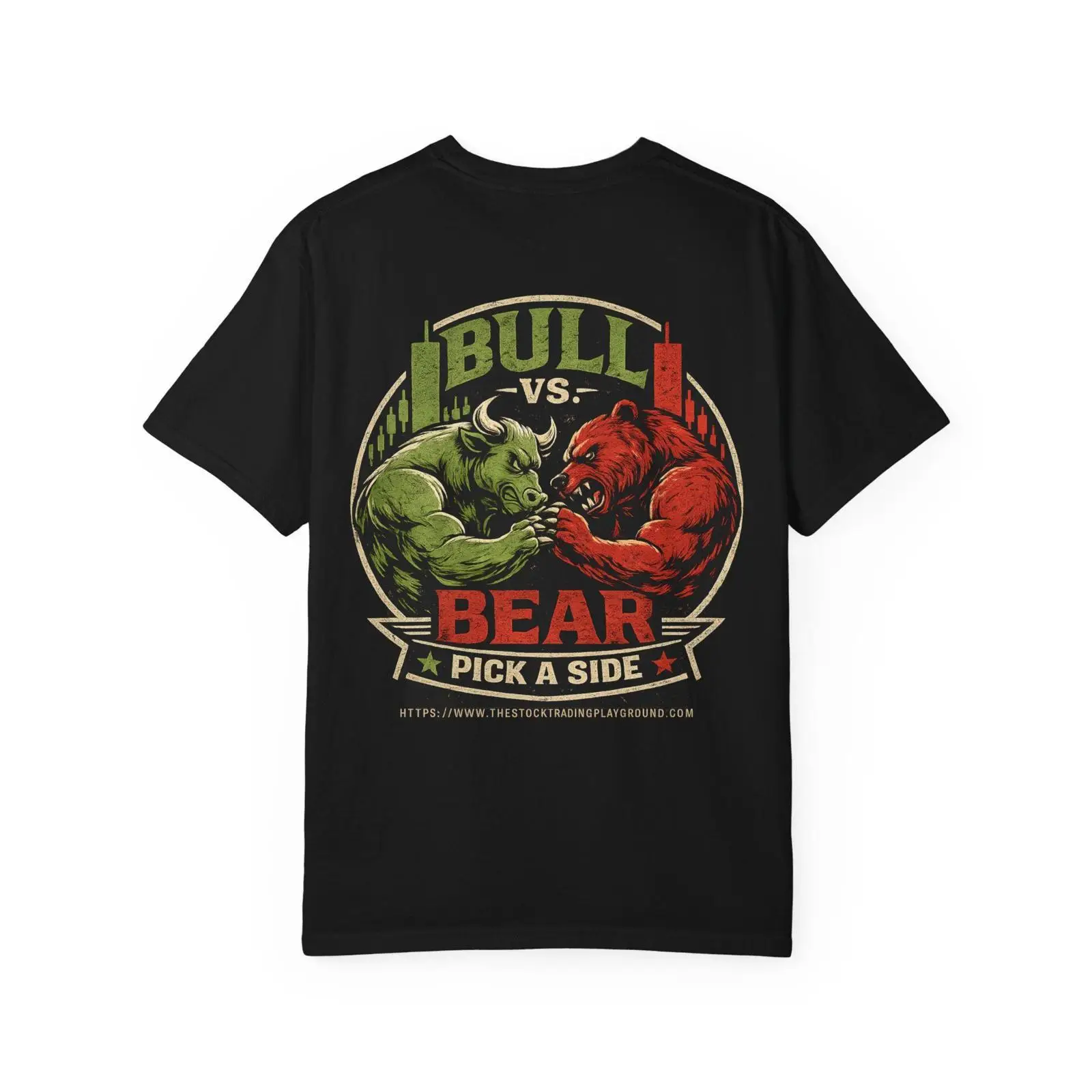 Vintage Fashion Market - Bienvenue chez Wall Street Bull T-shirt
