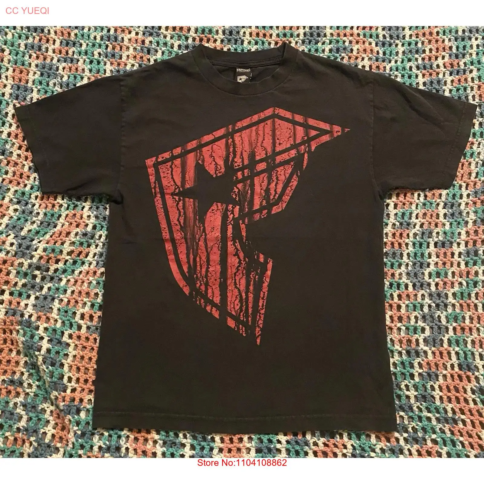 Vintage Fashion Logos - T-shirt vintage Y2K avec logo Famous