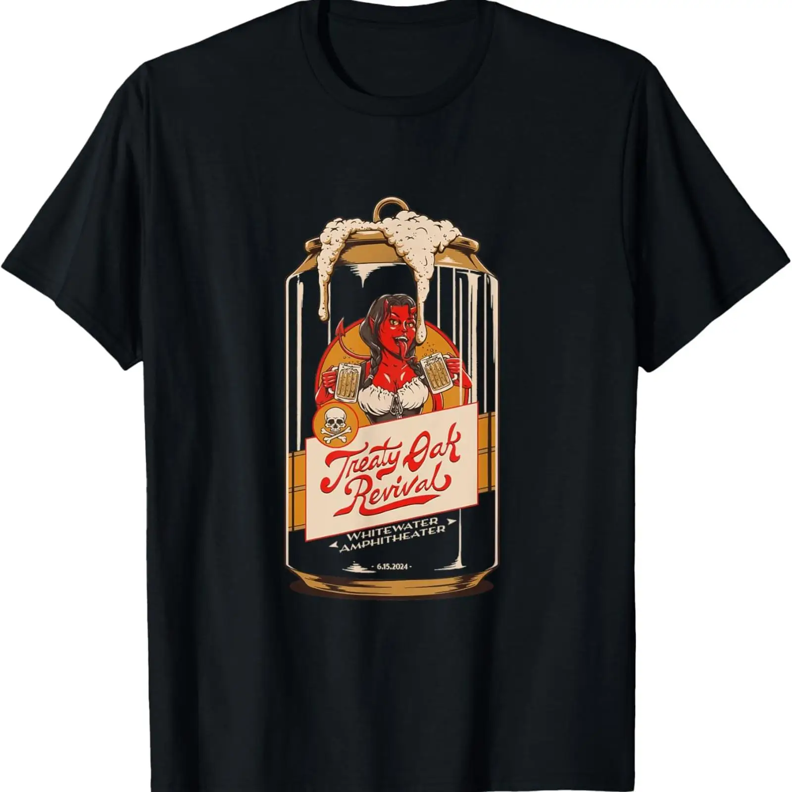 Vintage Fashion Revival - T-shirt Berentoya Treaty Oak Revival, style
