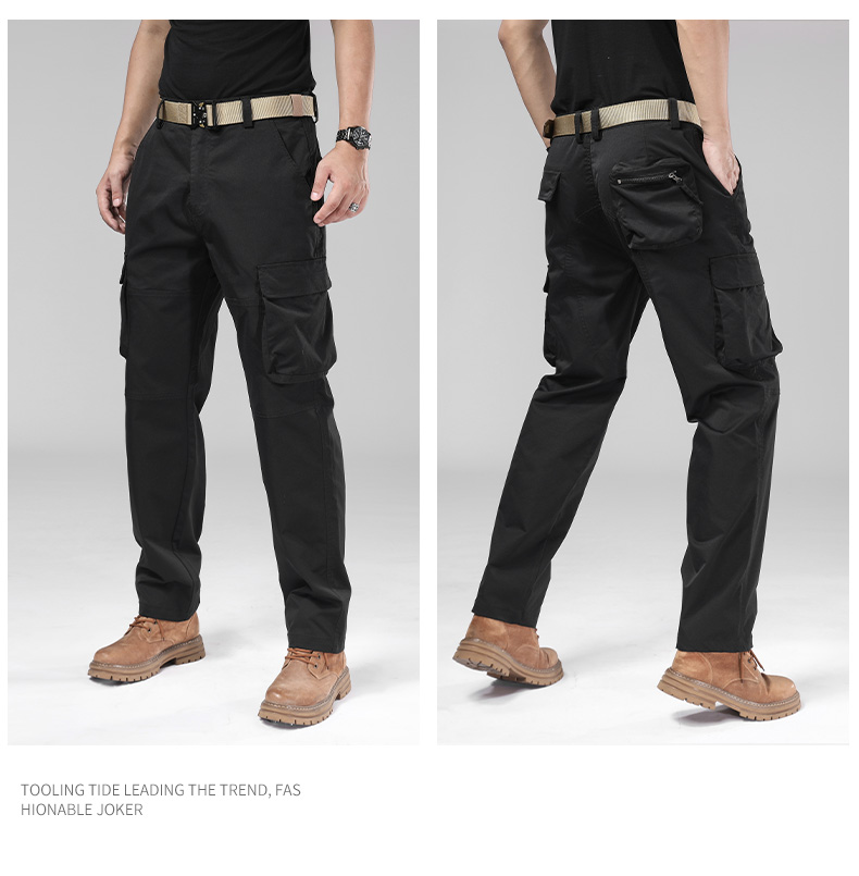 Retro Track Pant - Pantalon cargo militaire pour homme, coupe