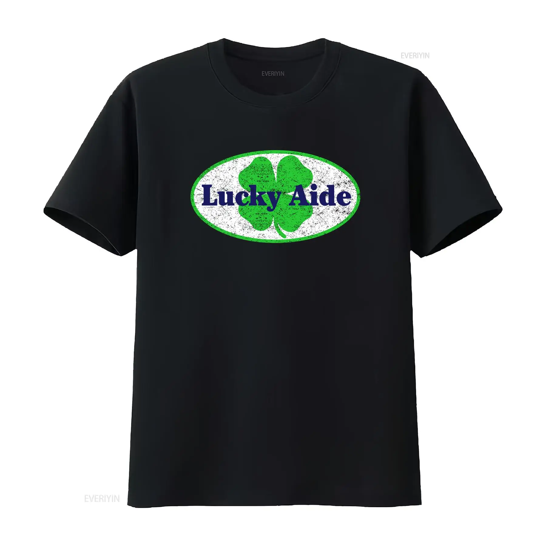 Vintage Fashion Logos - T-shirt Lucky Aide avec logo de