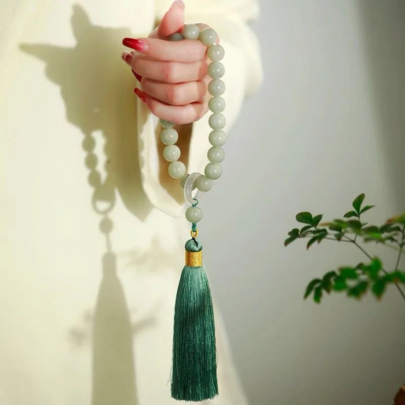 Vintage Fashion Necklace - Collier et Bracelet à Pompon en