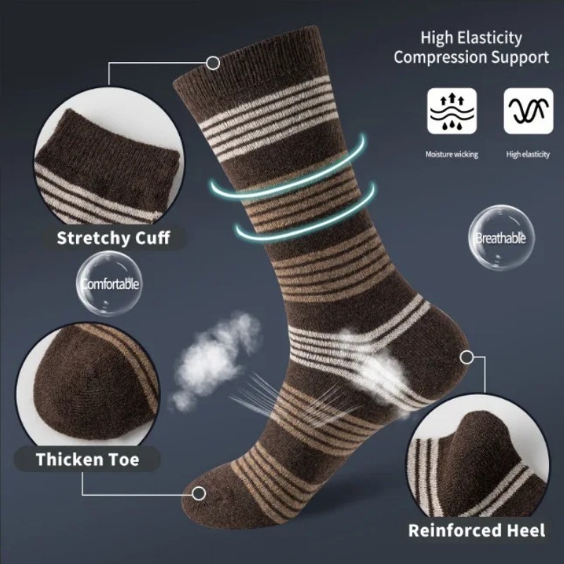 6 paires de chaussettes vintag - Vintage Fashion Streetwear avis et prix