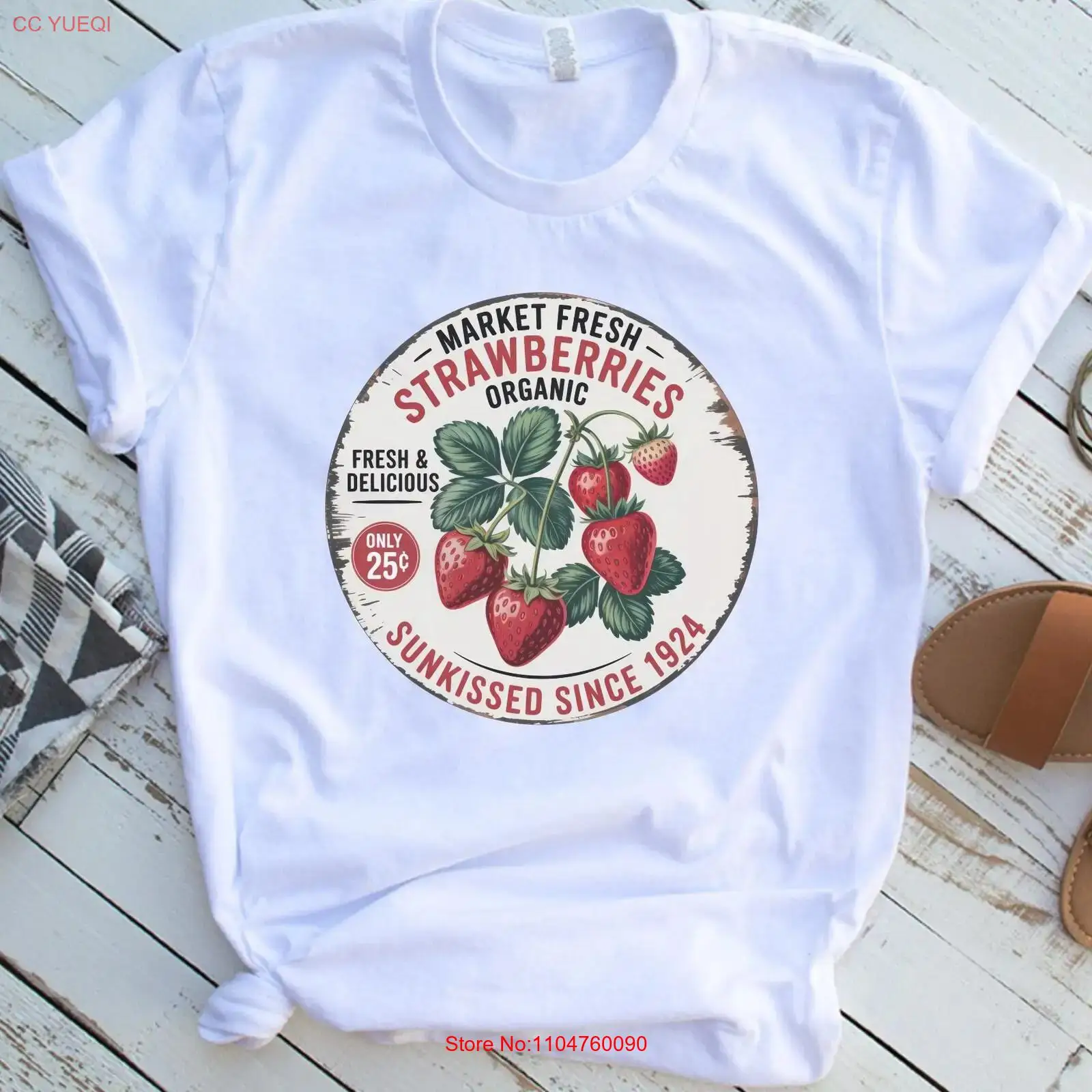 T-shirt vintage fraîcheur frai - Vintage Fashion Market avis et prix
