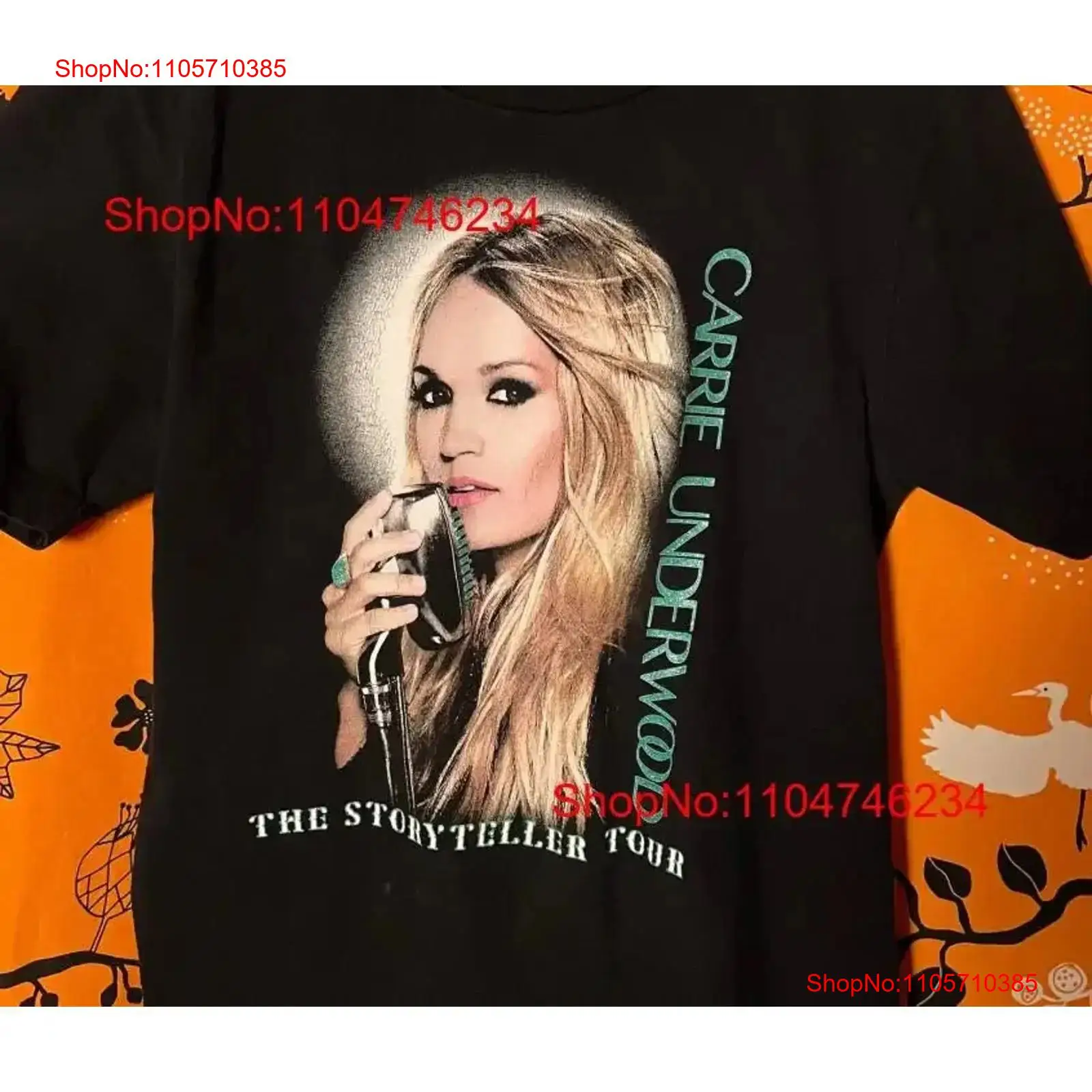 T-shirt Carrie Underwood Uniqu - Vintage Fashion Thrift avis et prix