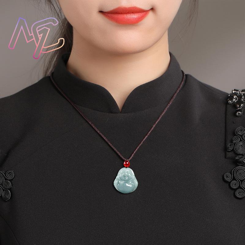 Collier pendentif bouddha Guan - Vintage Fashion Necklace avis et prix