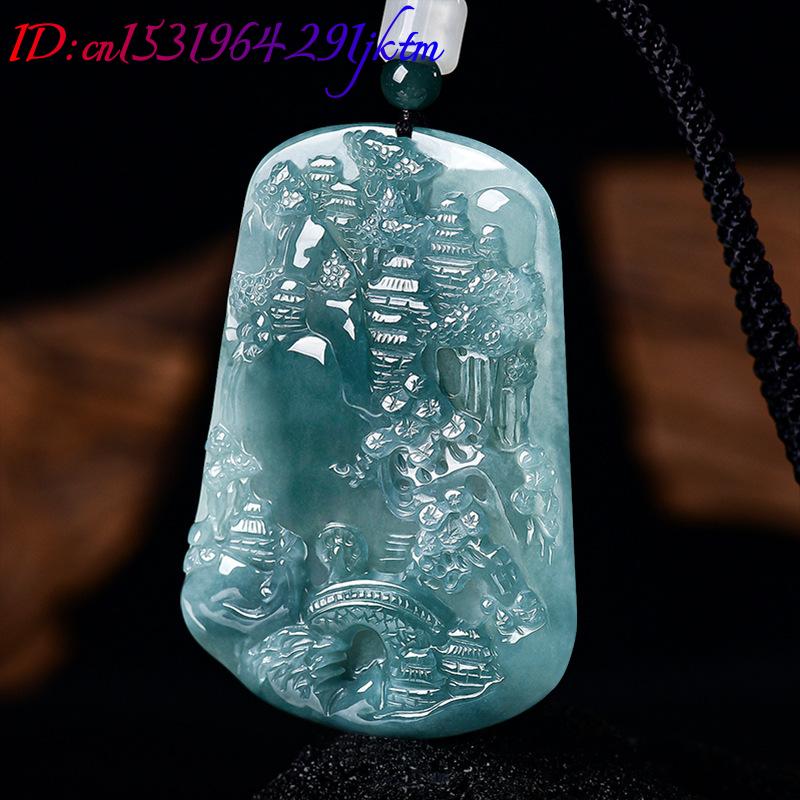 Collier pendentif paysage en j - Vintage Fashion Necklace avis et prix