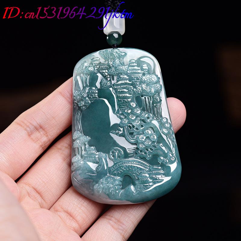 Collier pendentif paysage en j - Vintage Fashion Necklace avis et prix
