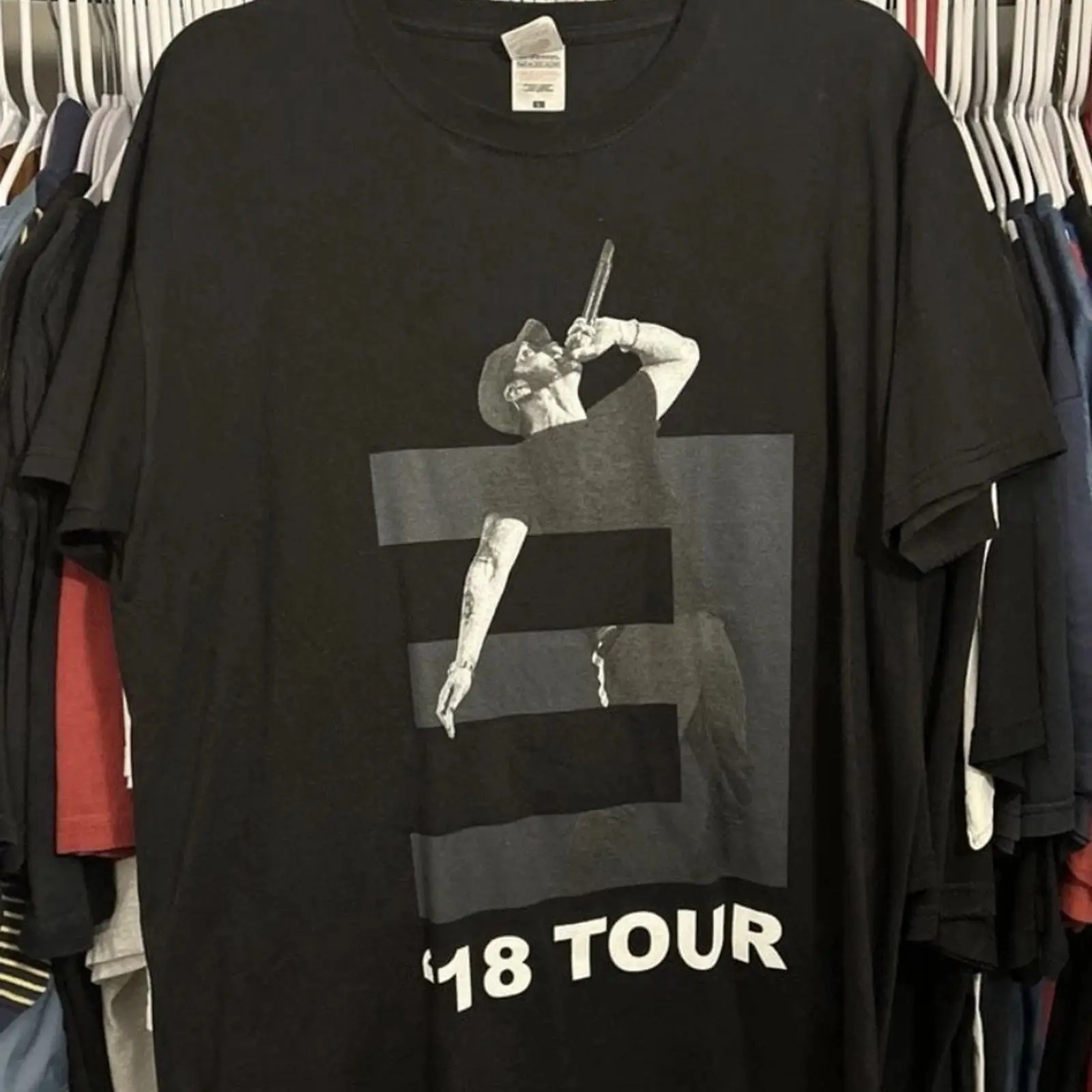 T-shirt de concert Eminem 2018 - Vintage Fashion Revival avis et prix