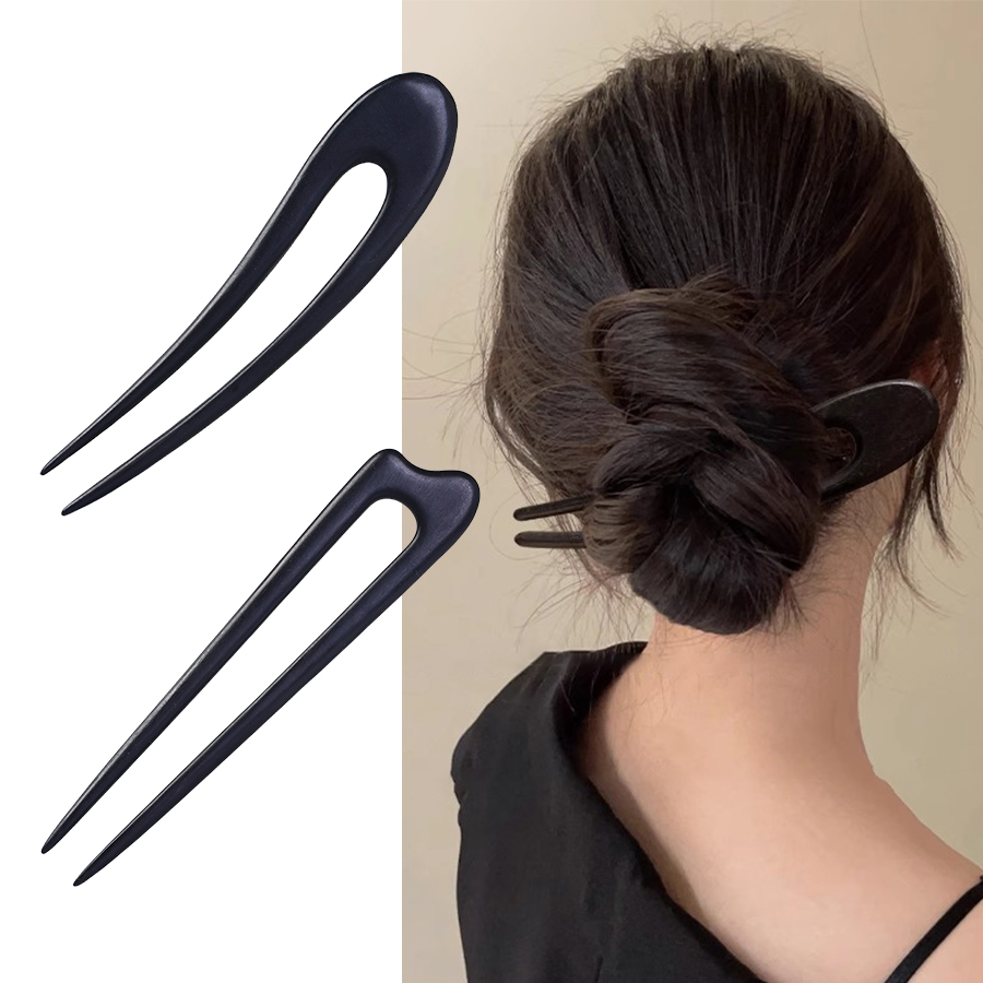Bâtonnets à cheveux en bois en - Vintage Fashion Shop avis et prix