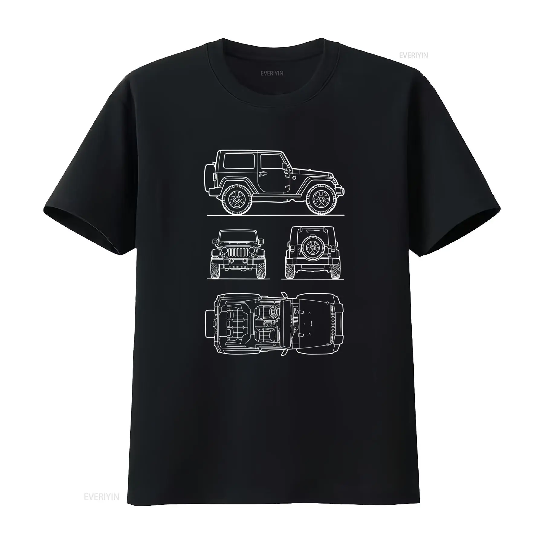 T-shirt pour hommes Off Road S - Vintage Fashion Drawings avis et prix
