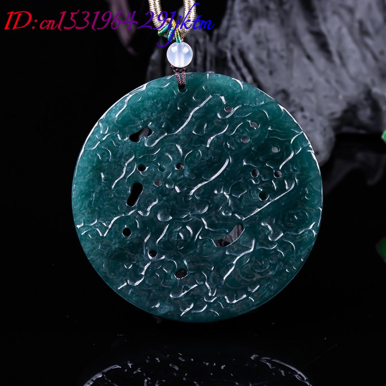 Pendentif Dragon en Jadeite Bi - Vintage Fashion Necklace avis et prix