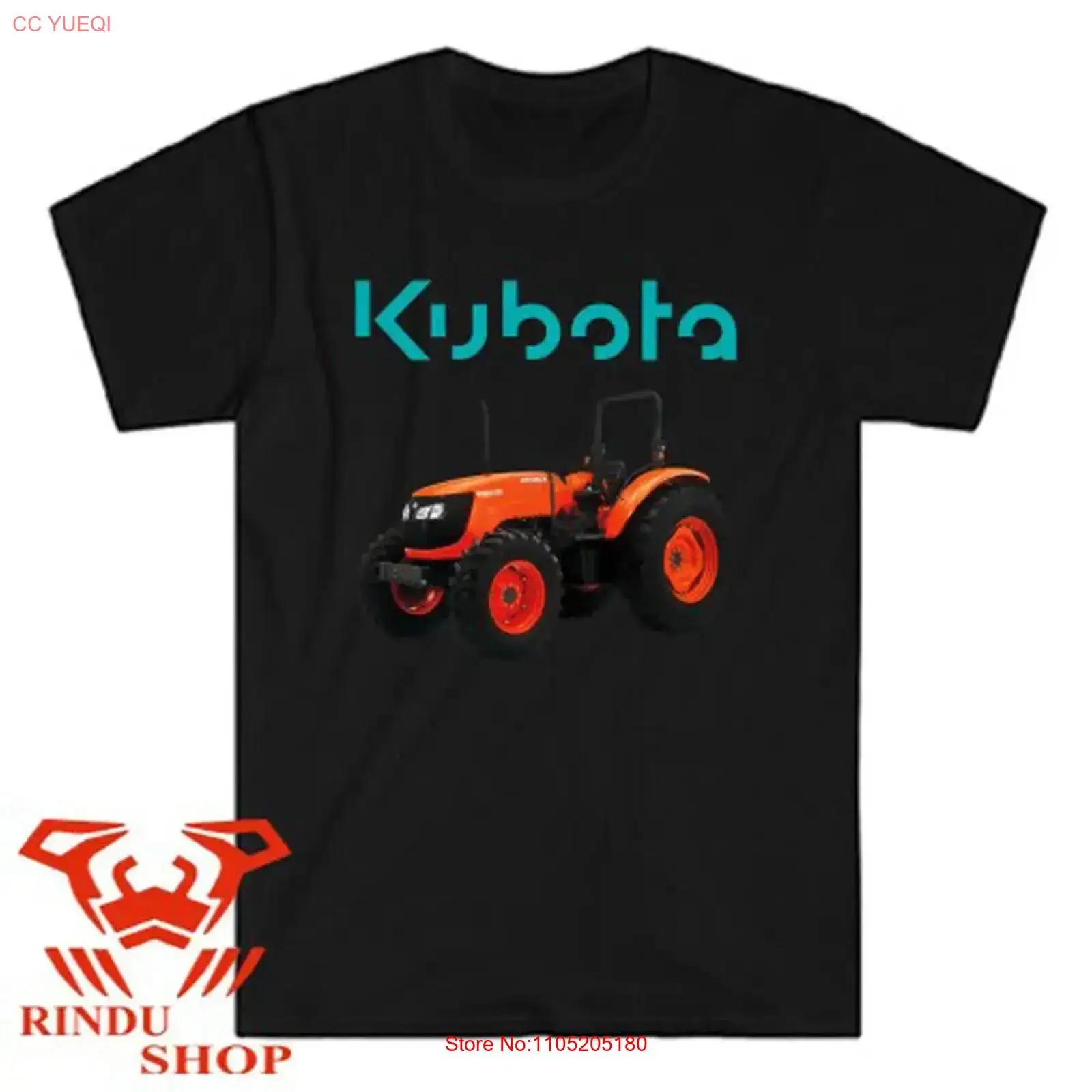Kubota Tractor Farm Logo t-shi - Vintage Fashion Logos avis et prix