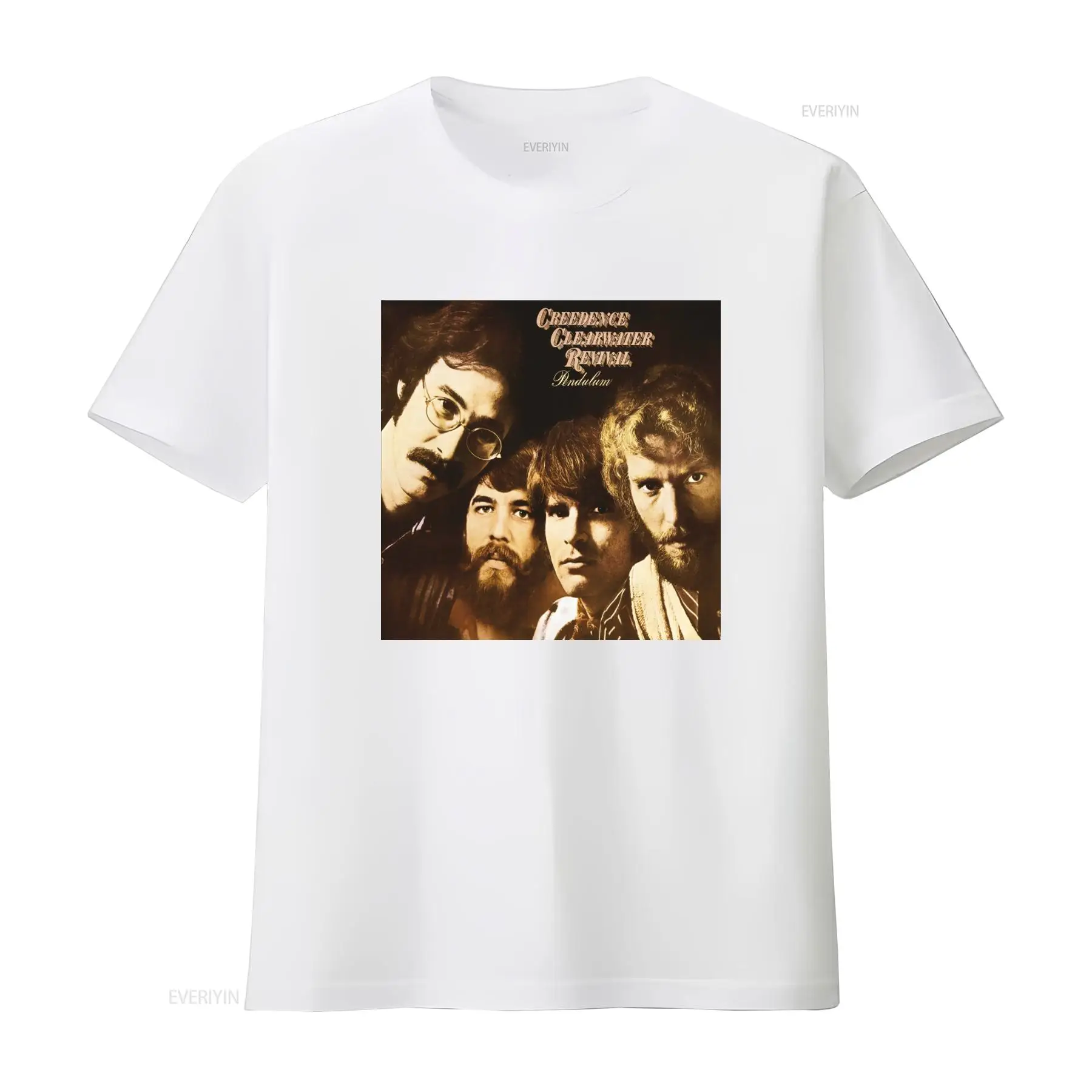 T-shirt Creedence Clearwater R - Vintage Fashion Revival avis et prix