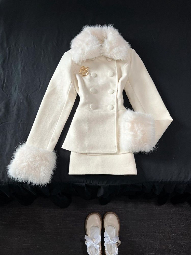 Ensemble d'hiver français élég - French Vintage Fashion avis et prix