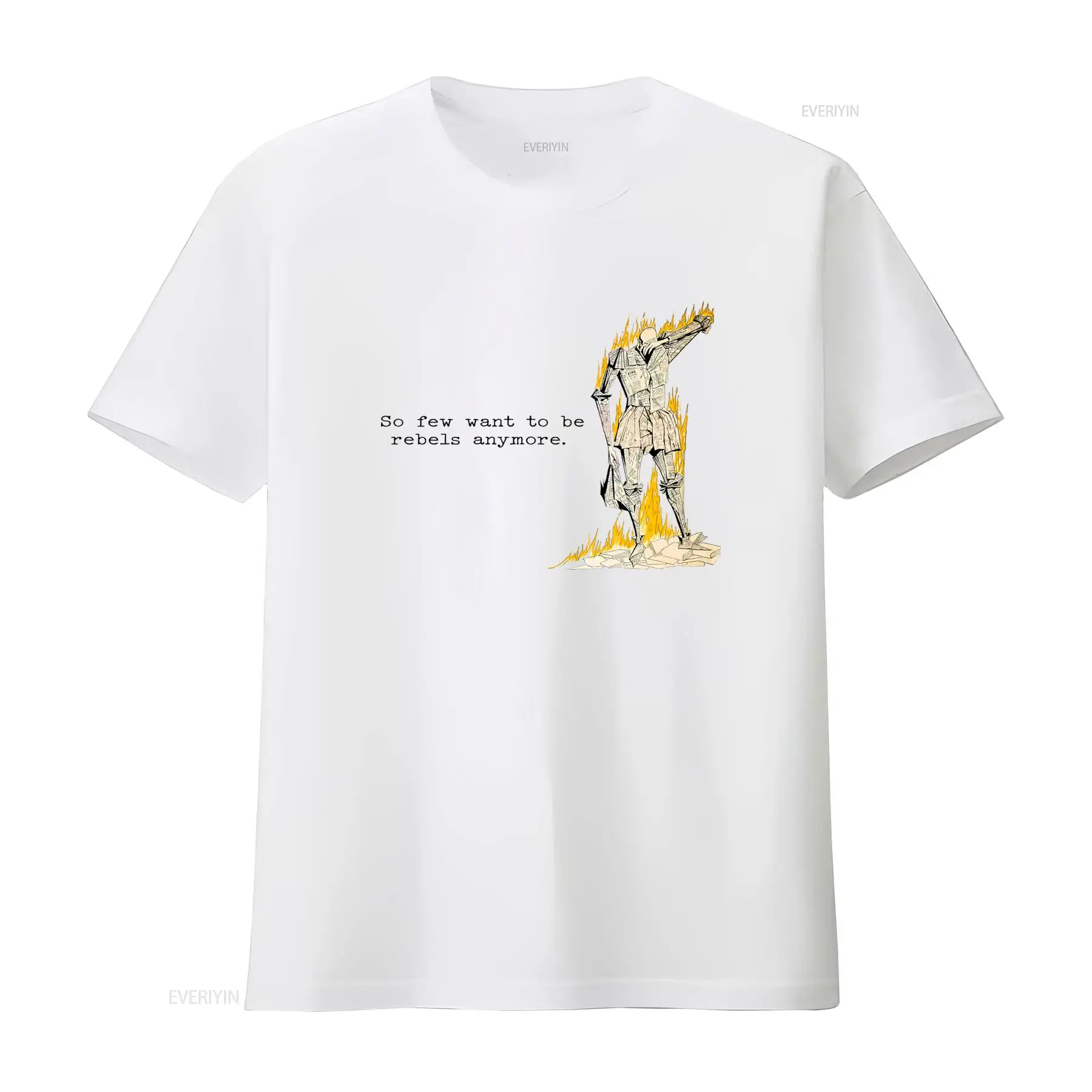 T-shirt décontracté homme styl - Vintage Fashion Newspaper avis et prix