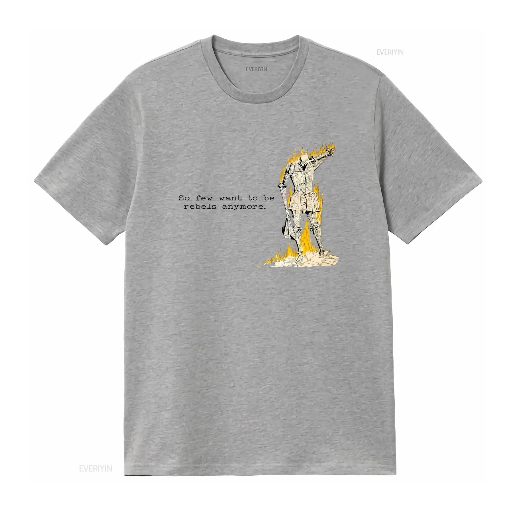 T-shirt décontracté homme styl - Vintage Fashion Newspaper avis et prix