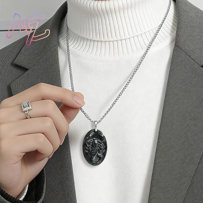 Collier pendentif scorpion en  - Vintage Fashion Necklace avis et prix
