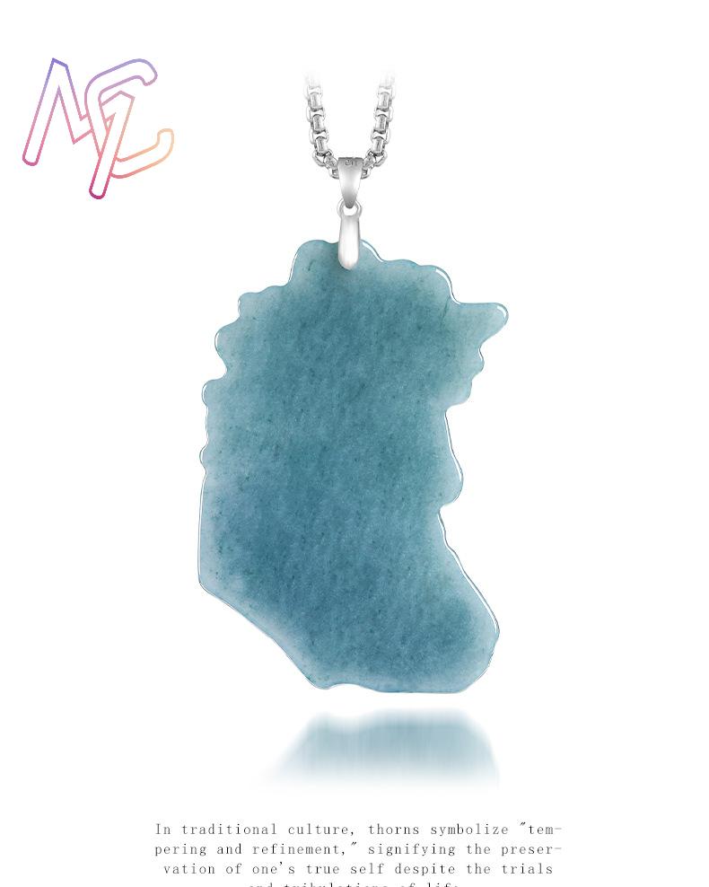 Collier pendentif prêtre en ja - Vintage Fashion Necklace avis et prix