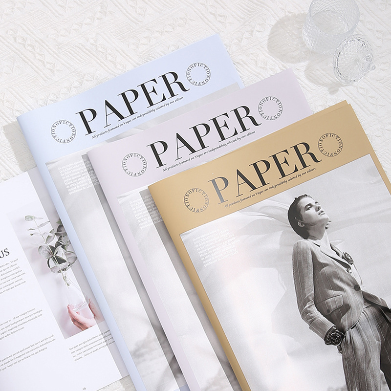 Papier d'emballage pour bouque - Vintage Fashion Newspaper avis et prix