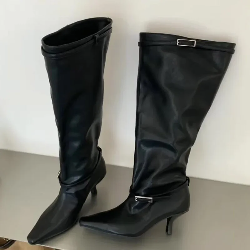 Aneikeh, bottes hautes à bout  - Vintage Fashion Dresses avis et prix