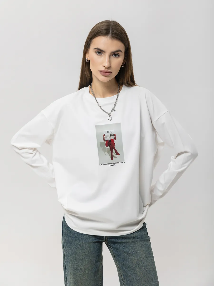 T-shirt à manches longues pour - Vintage Fashion Newspaper avis et prix