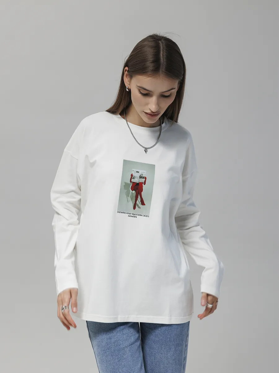 T-shirt à manches longues pour - Vintage Fashion Newspaper avis et prix