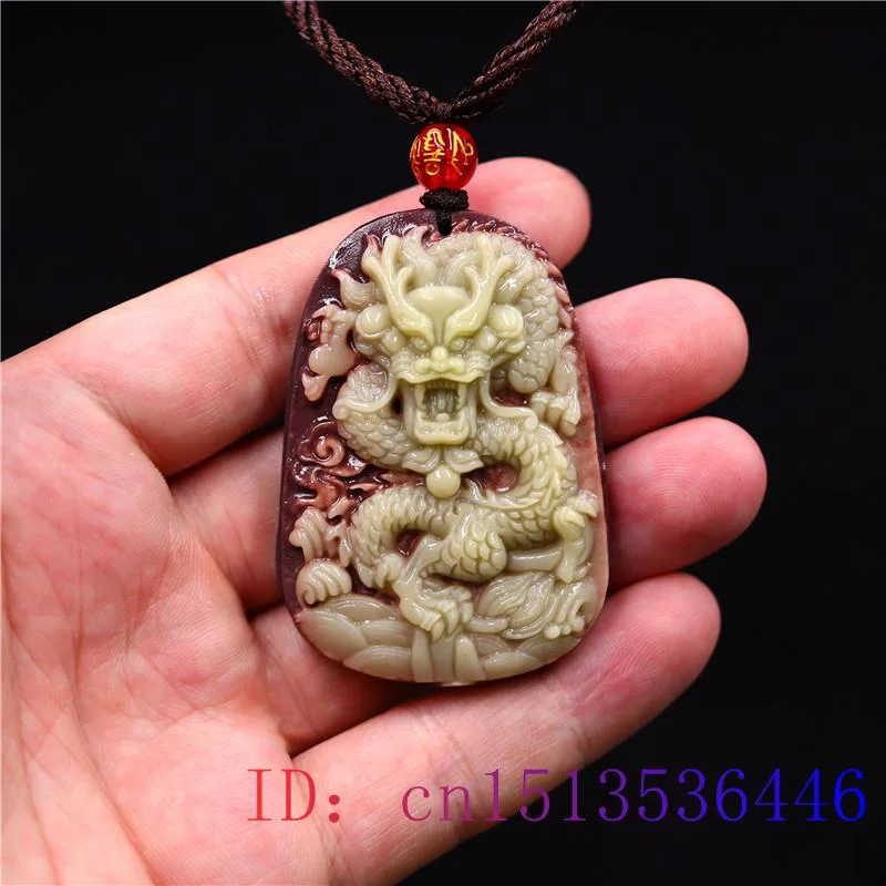 Robe violette Jade Dragon pend - Vintage Fashion Necklace avis et prix