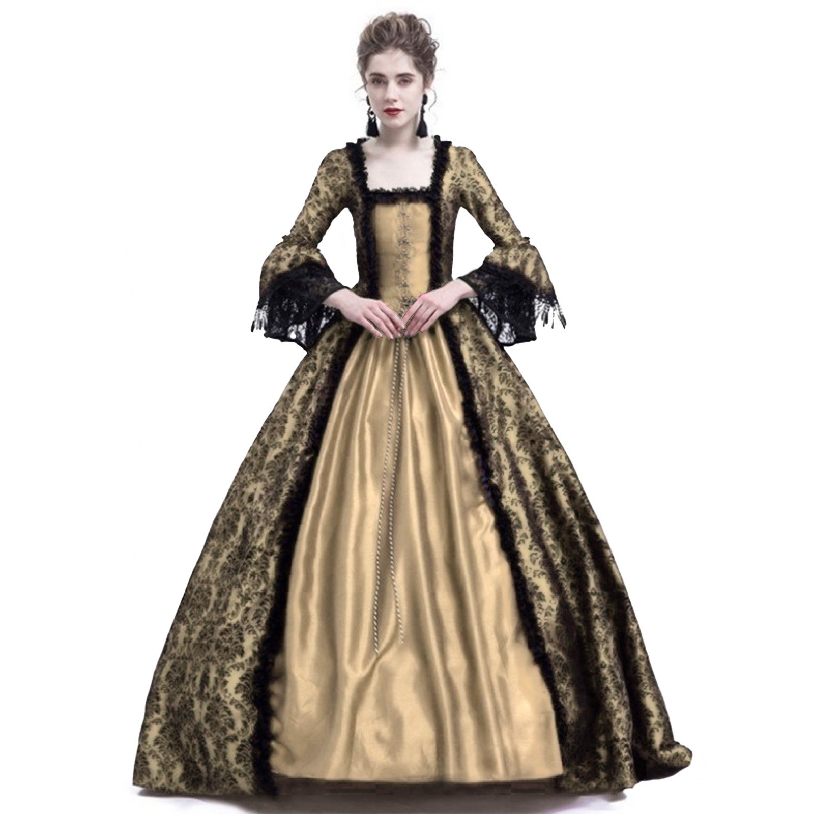 Robe longue médiévale vintage  - Vintage Fashion Dresses avis et prix