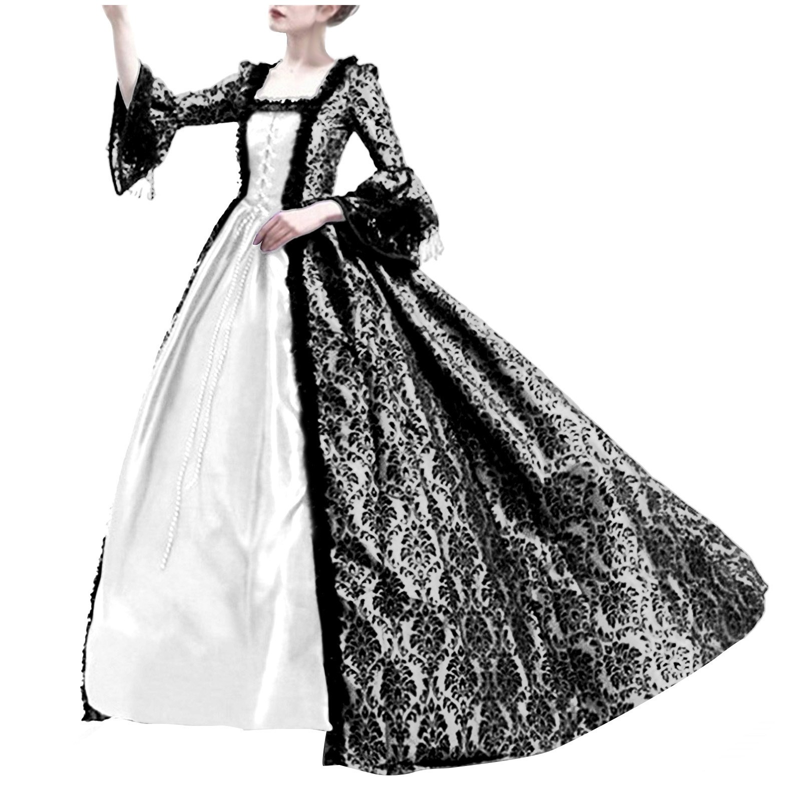 Robe longue médiévale vintage  - Vintage Fashion Dresses avis et prix